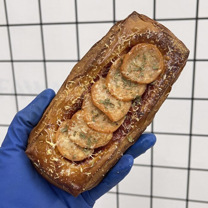 Chicken Pepperoni Danish – Fawaa MY chicken pepperoni danish by Fawaa MY – handmade savoury pastry Malaysia